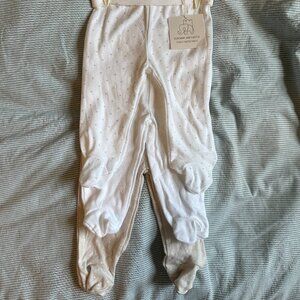 3 Pack Footed Pants